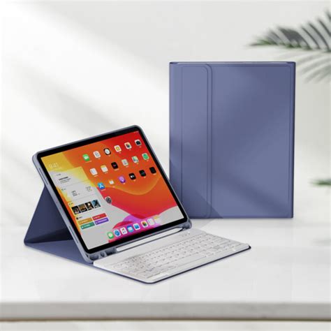 Protective Leather Cover With Keyboard For iPad Pro Air With Touchpad ...