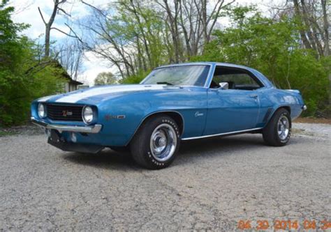 Buy Used 1969 CAMARO Z28 TRIBUTE 350 4SPD BEAUTIFUL LEMANS BLUE WITH