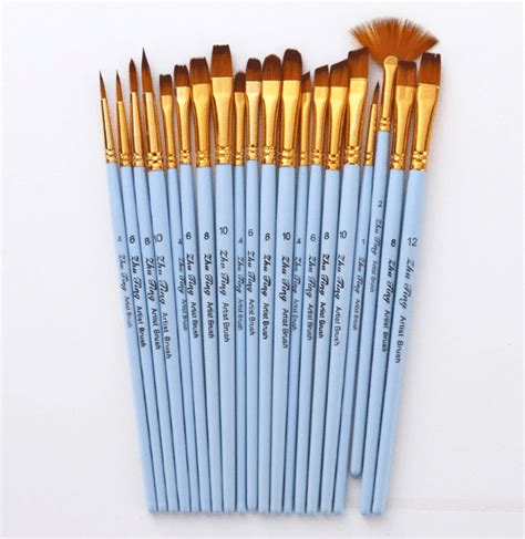 Oil Paint Brushes - Numeral Paint Kit