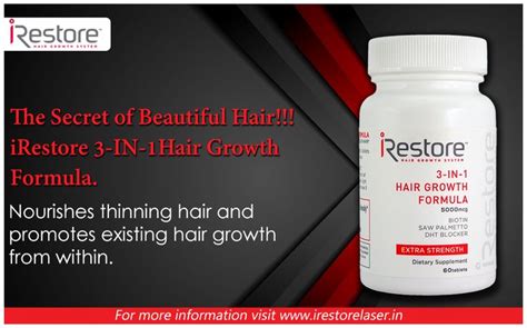 Irestore 3 In 1 Hair Growth Formula