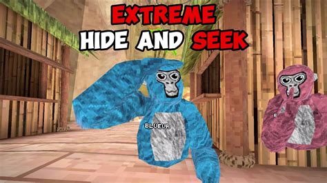 Extream Hide And Seek In Gorilla Tag Youtube