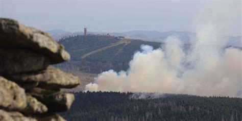 Waldbrand Im Harz 100 Urlauber Evakuiert Nau Ch