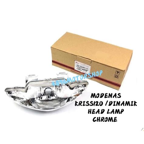 Modenas Kriss Kriss Dinmaik Head Lamp Headlight Lampu Depan