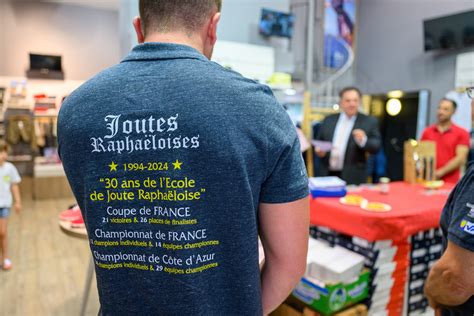 La Société des Joutes Raphaëloises a lancé sa saison Ville de Saint