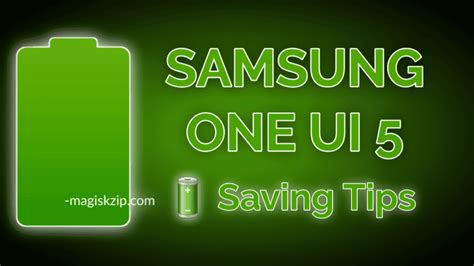 How To Save Battery On Samsung One UI