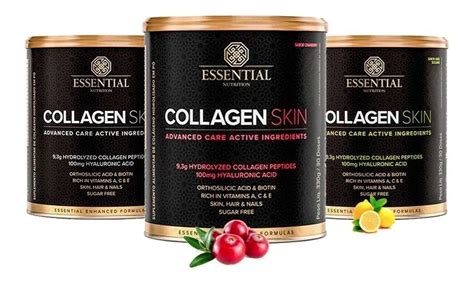 Collagen Skin G Nova F Rmula Essential Nutrition Mercado Livre