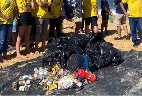 Mutir O Recolheu Lixo Nas Praias De Taquaras E Estaleiro Portal Visse