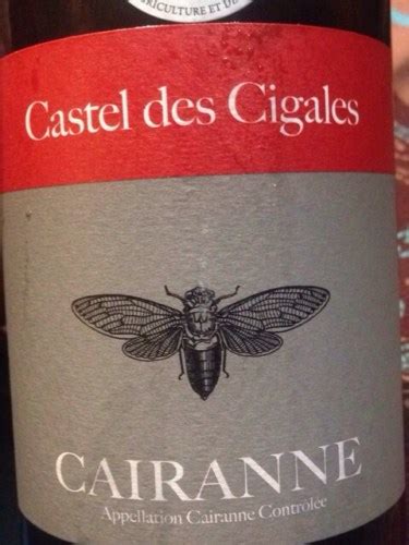 Castel Des Cigales Cairanne Rouge Vivino Australia