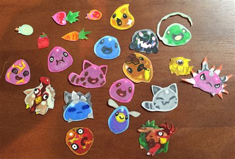 Slime Rancher Stickers : Handmade