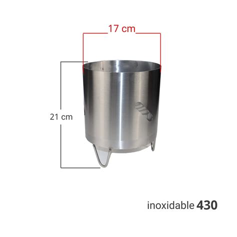 Carbonera Para Asador De Barril Mediano 17x21cm Itaho