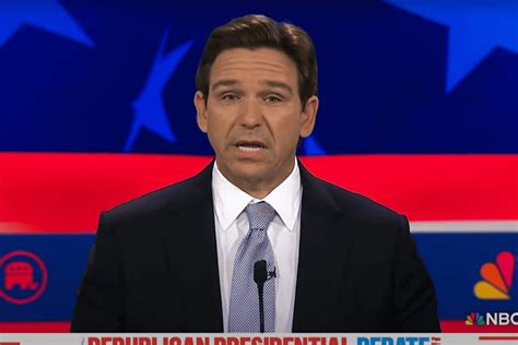 Desantis And Other Candidates Spar In Third Gop Primary Debate As Trump