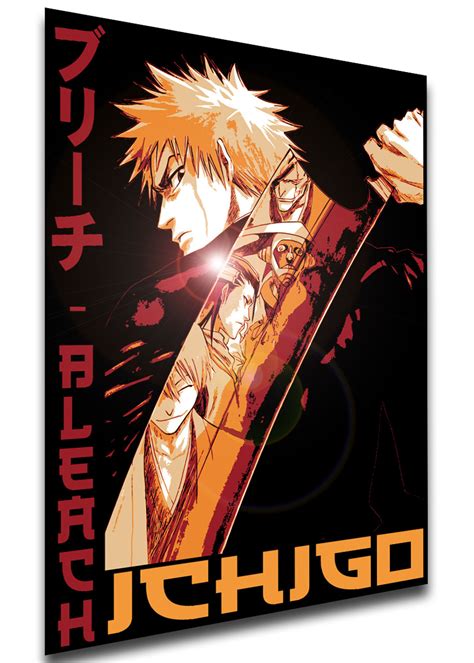 Poster Japanese Style Bleach Ichigo Propaganda World