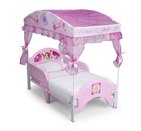 Delta Children Disney Princess Canopy Toddler Bed - Baby - Toddler ...