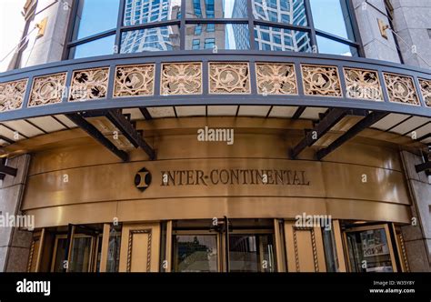 Intercontinental Hotel In Chicago Chicago Usa June 11 2019 Stock