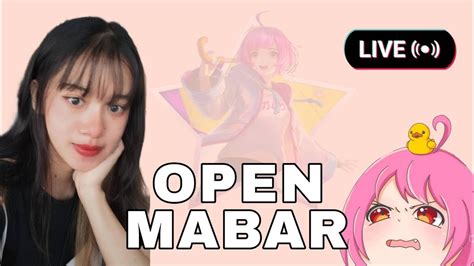 LIVE STREAMING PUSH RANK DAN CUSTOM OPEN MABAR MOBILE LEGENDS