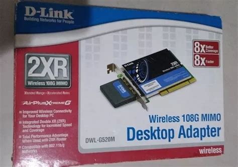 Tarjeta De Red Wifi Para Computadora D Link Dwl G M Wir Mercadolibre