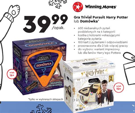 Gra Trivial Pursuit Dom Wka Winning Moves Cena Promocje Opinie