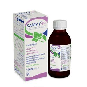 Samvy Syrup Ivy Leaf Cough Syrup Fareed Pharma World