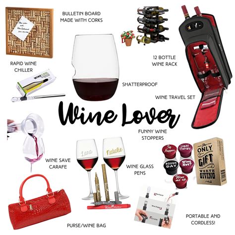 For The Wine Lover Wine Ts And Wine Accessories For Easy T Giving