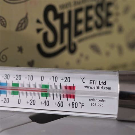 Fridge Thermometer Freezer Thermometer In Clear ABS