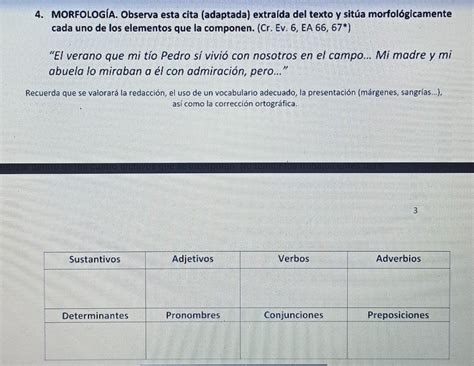 Ayudaaaapor Favor Ayuda Es Para Ma Ana Es Morfolog A Brainly Lat