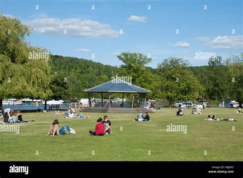 Mill Meadows Henley On Thames Oxfordshire UK Stock Photo Alamy