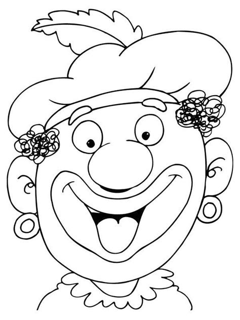 Piet Saint Nicholas Coloring Page Funny Coloring Pages