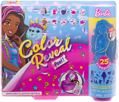 Barbie Fantasy Color Reveal Unicorn Doll