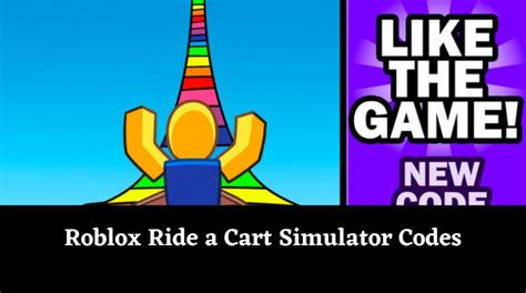 Ride a Cart Simulator Codes: Coins, Eggs, and Gems[January 2025] - MrGuider