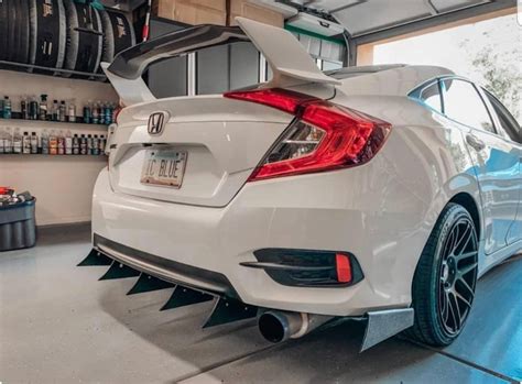 10th Gen Civic Rear Diffuser