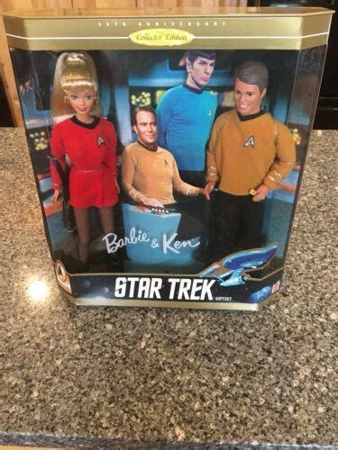 Star Trek Barbie Ken Th Anniversary Collector Edition Nib