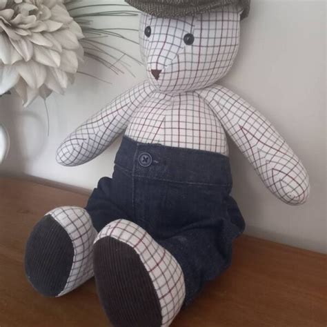 Flat Cap Sewing Pattern For The 10x6 In The Hoop Teddy Bear Etsy Uk