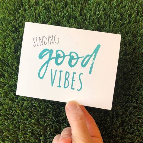 Encouragement Pick Me Up Card For Friend Sending Good Vibes Etsy