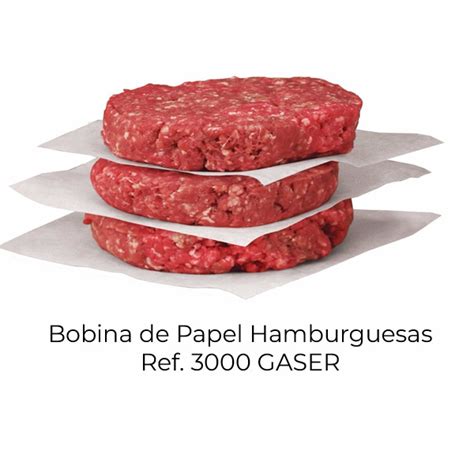 Bobina De Papel Para Separar Hamburguesas GlobalCarnica