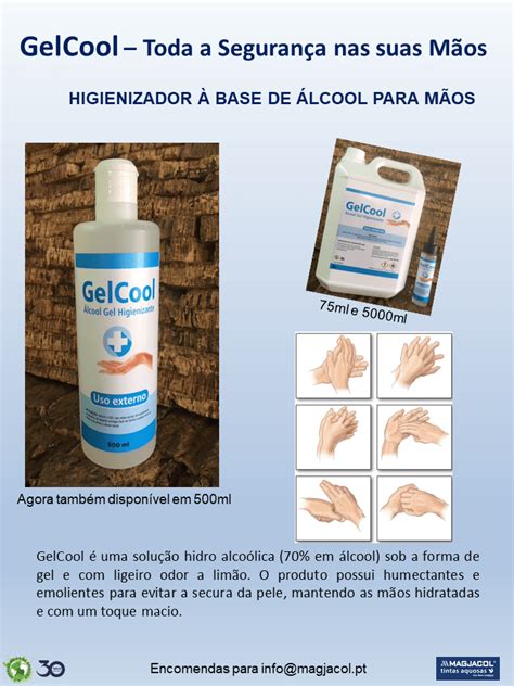 GelCool agora também disponível em 500ml Magjacol Cor sem Limites