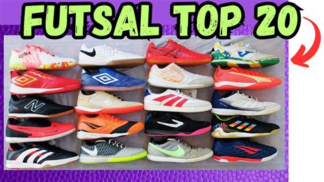 TOP 20 MELHORES CHUTEIRAS FUTSAL 2024 NIKE ADIDAS KIPSTA UMBRO NEW