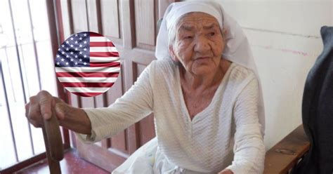 Migrante salvadoreña de 103 años llegó a la frontera de EE UU por asilo