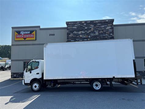 2019 Hino 195 Cabover 20 Dry Box Van For Sale 107 034 Miles