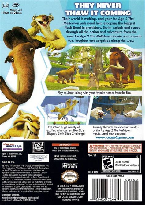 Ice Age 2 The Meltdown Box Shot For PlayStation 2 GameFAQs