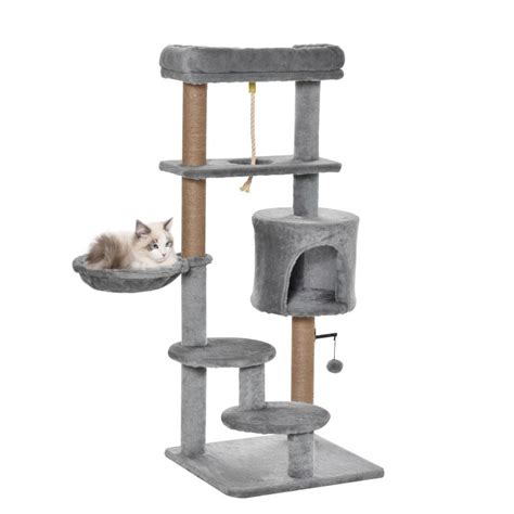 Arranhador Para Gatos Altura Cm Torre Para Gatos Plataforma