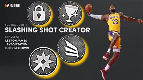 BEST LEBRON JAMES BUILD 2K21 NEXT GEN BEST SLASHING SHOT CREATOR BUILD