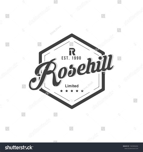 Rose Hill Logo Designs Maintenance Real Stock Vector (Royalty Free) 1583085694 | Shutterstock