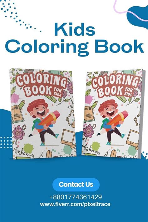 Pin on Coloring Book Cover Design