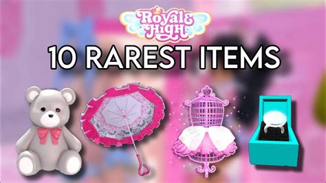 Top 10 Rarest Items In Royale High YouTube