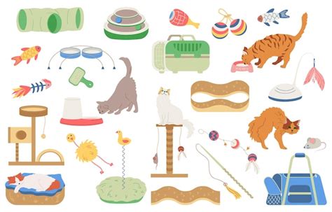 Cat Toys Clipart