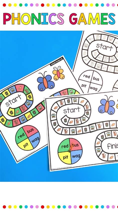 Phonics Games For Kindergarten And First Grade Free Printables Artofit