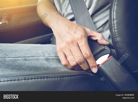 Fasten Car Seat Belt. Image & Photo (Free Trial) | Bigstock