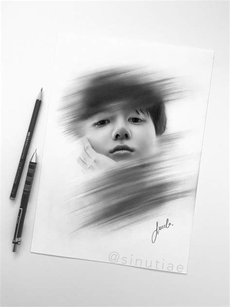 BTS Jungkook Pencil Drawing : PRINT From Original Fanart - Etsy | Cool pencil drawings, Art ...