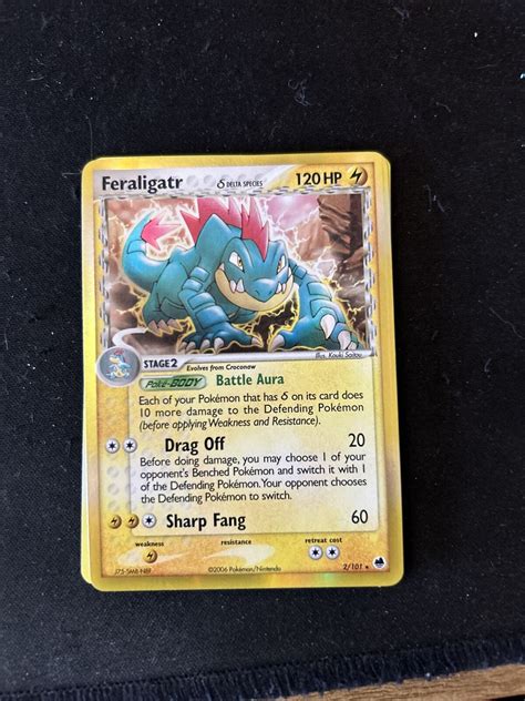 Feraligatr Delta Species Holo Rare Ex Dragon Frontiers