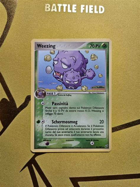 Ex Deoxys Weezing Kaufen Auf Ricardo